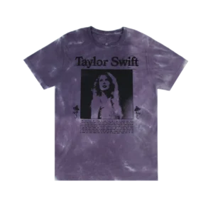 Speak Now (Taylor's Version) Tracklist Purple Tie Dye T-Shirt