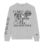 Taylor Swift The Eras Tour Gray Crewneck