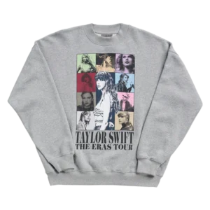 Taylor Swift The Eras Tour Heather Gray Crewneck