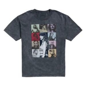 Taylor Swift The Eras Tour Mineral Wash Gray T-Shirt