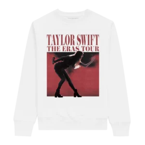 Taylor Swift The Eras Tour Photo White Crewneck