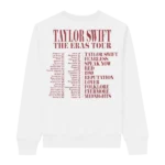 Taylor Swift The Eras Tour Photo White Crewneck