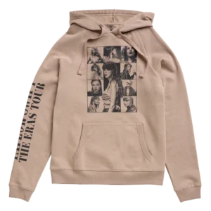 Taylor Swift The Eras Tour Taupe Hoodie