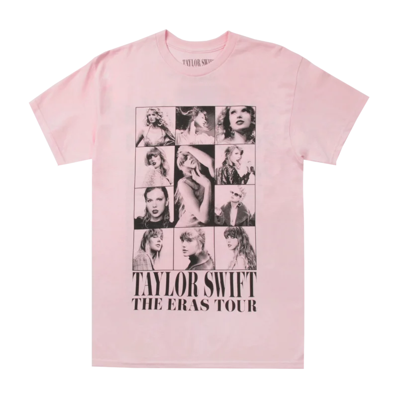 Taylor Swift The Eras Tour Pink T-Shirt