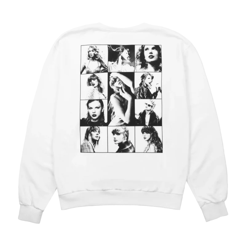 Taylor Swift | The Eras Tour White Crewneck