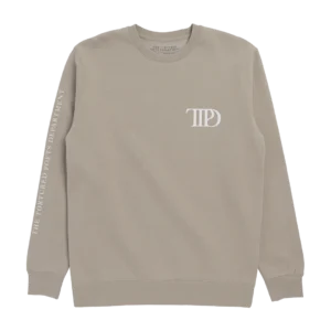 The Tortured Poets Department Beige Crewneck