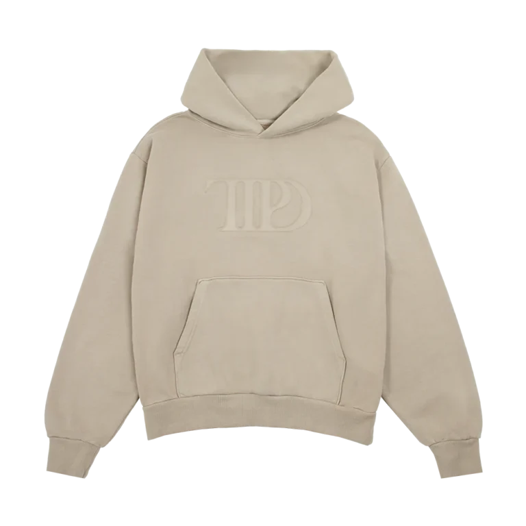 The Tortured Poets Department Beige Hoodie