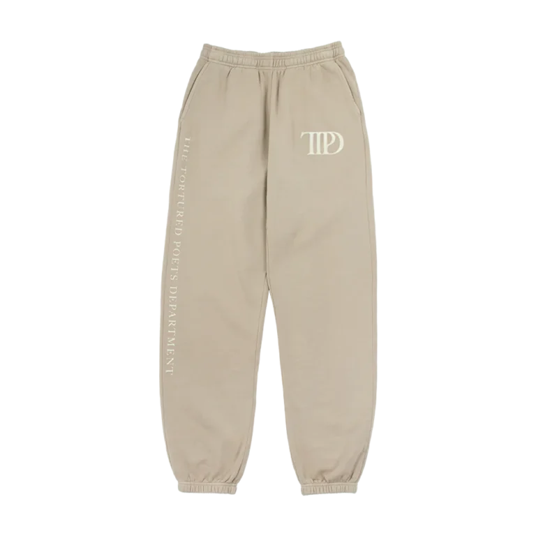 The Tortured Poets Department Beige Sweatpants