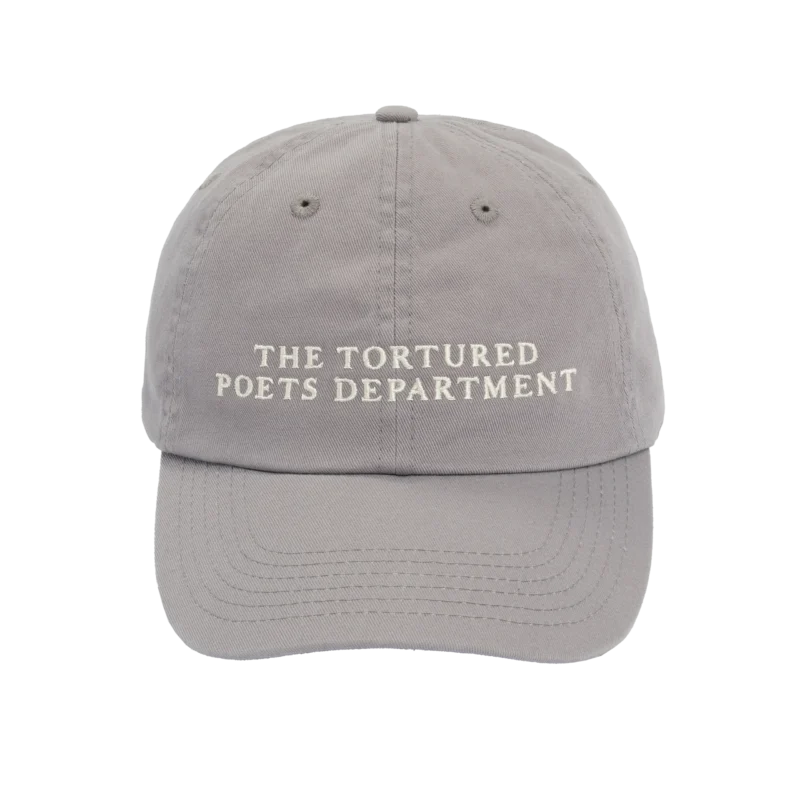 Taylor Swift The Tortured Poets Department Gray Dad Hat