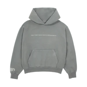 The Tortured Poets Department Gray Hoodie