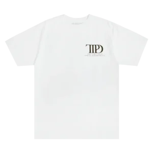 The Tortured Poets Department White T-Shirt back