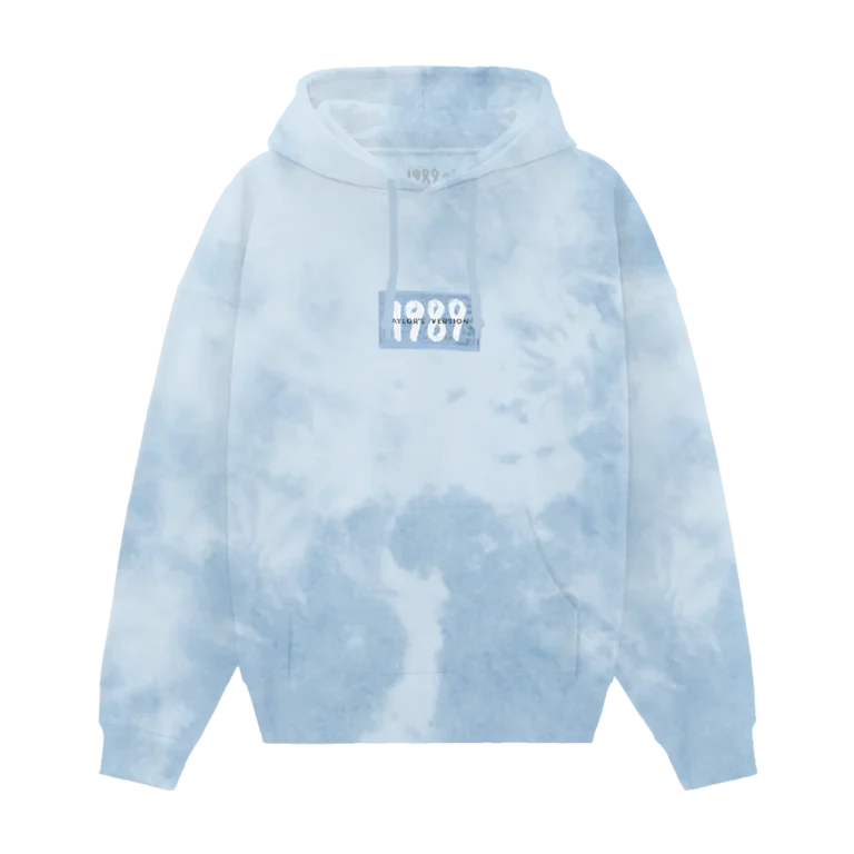 1989 (Taylor's Version) Blue Tie Dye Hoodie