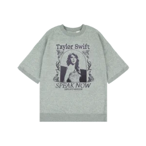 Speak Now (Taylor's Version) Heather Gray Fleece T-Shirt