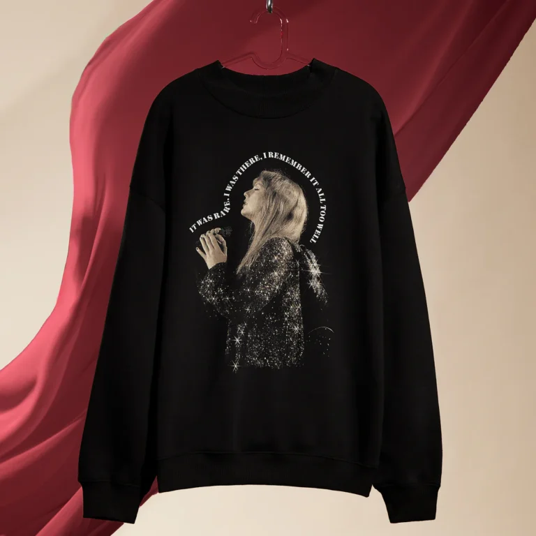 The Eras Tour All Too Well Live Photo Oversized Crewneck