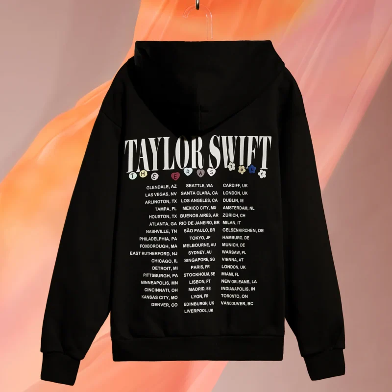 The Eras Tour Friendship Bracelet Hoodie back