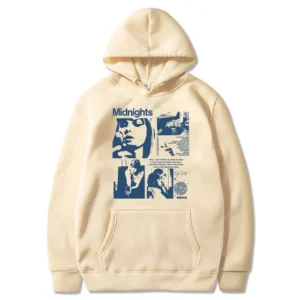 Taylor Swift Hoodie Midnight Album Cream Hoodie