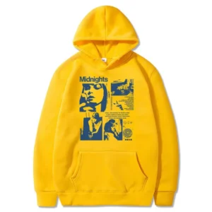 Taylor Swift Hoodie Midnight Album Yellow Hoodie