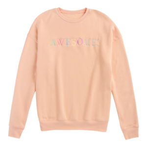 Taylor Swift Sweatshirt Heather Silver Thistle Beige Sweatshirt