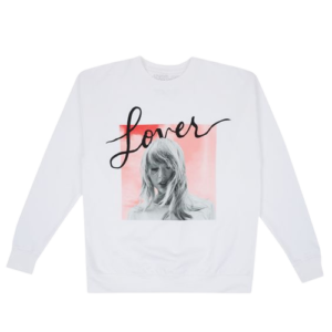 Taylor Swift Sweatshirt The Eras Tour Lover White Sweatshirt