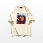 Taylor Swift T-Shirt Midnight Album Swift Cream T Shirt