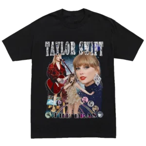 Taylor Swift T-Shirt Printed Black T-Shirt