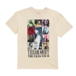 Taylor Swift The Eras International Tour Beige T-Shirt