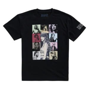 Taylor Swift The Eras International Tour Black T-Shirt