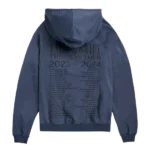 Taylor Swift The Eras International Tour Washed Blue Hoodie back