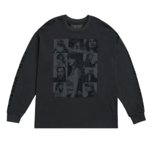 Taylor Swift The Eras Tour Black Long Sleeve T-Shirt