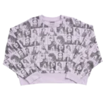 Taylor Swift The Eras Tour Cropped Lavender Pullover