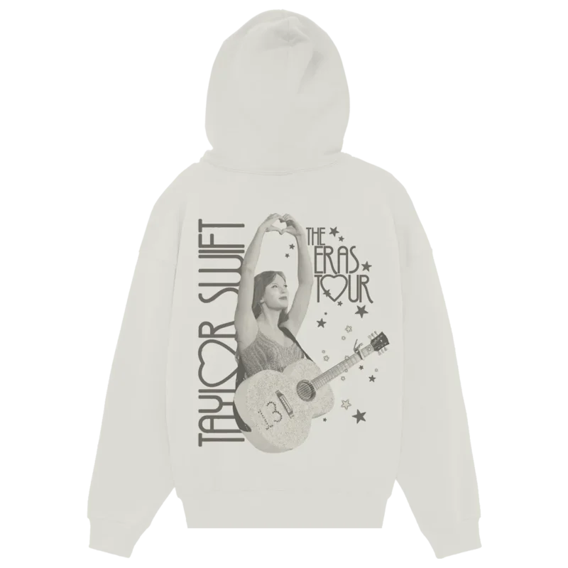 Taylor Swift The Eras Tour Heart Photo Hoodie back