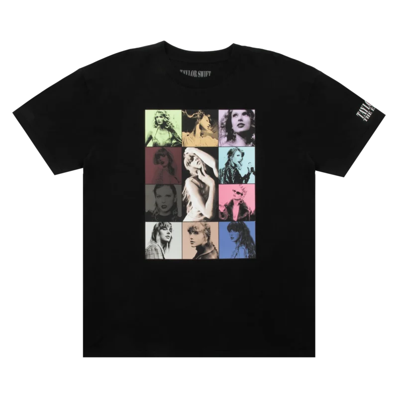 Taylor Swift The Eras Tour II Black T-Shirt