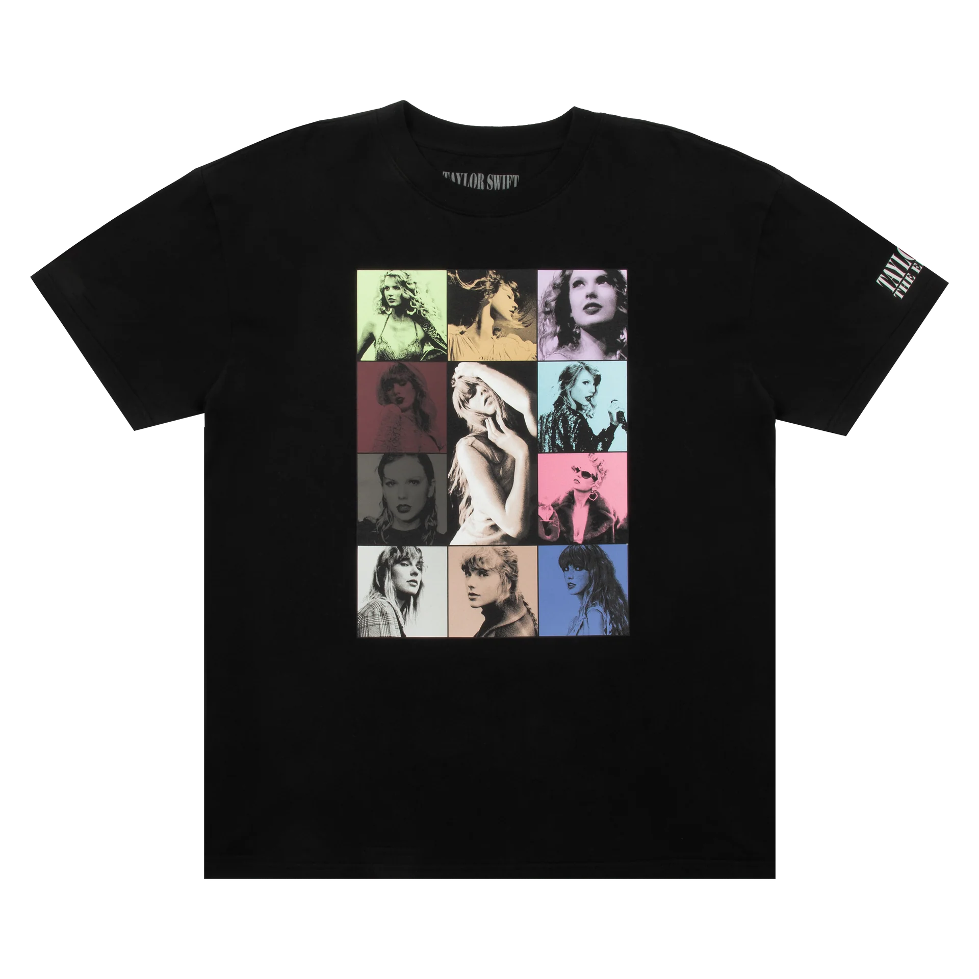 Taylor Swift The Eras Tour II Black T-Shirt