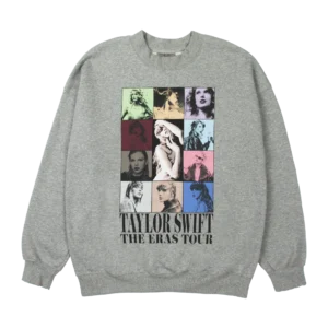 Taylor Swift The Eras Tour II Gray Crewneck