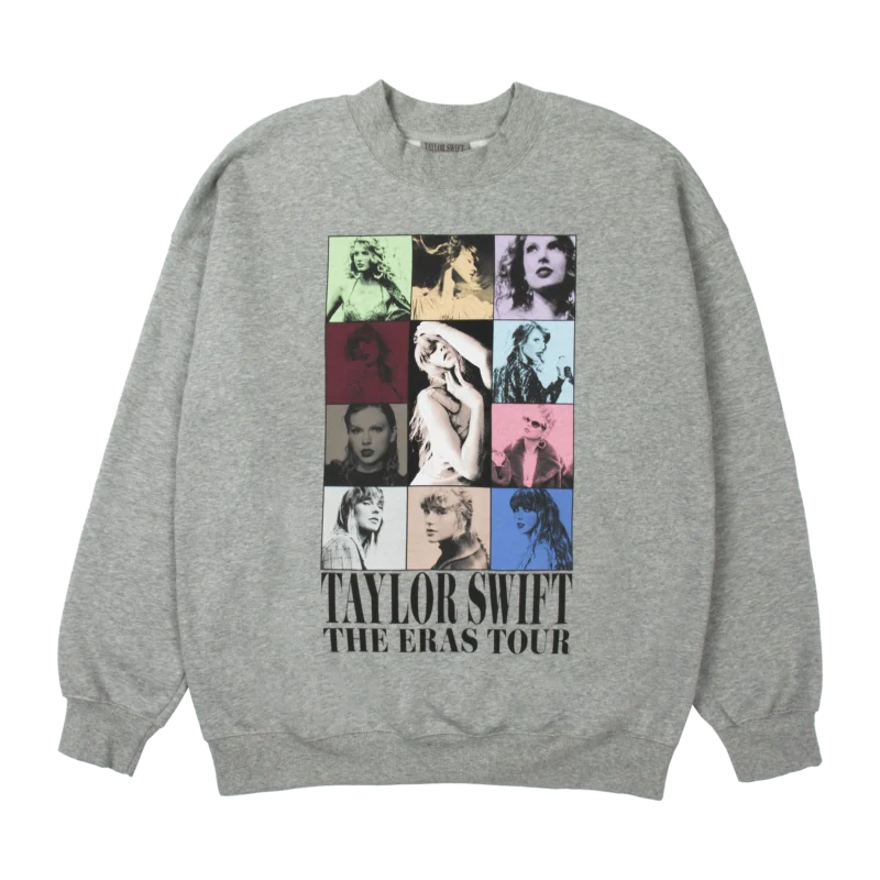 Taylor Swift The Eras Tour II Gray Crewneck