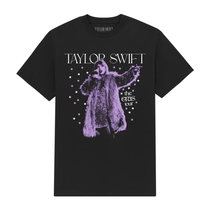 Taylor Swift The Eras Tour Live Photo Stars T-Shirt