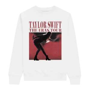 Taylor Swift The Eras Tour Photo White Crewneck