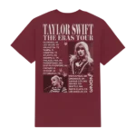 Taylor Swift The Eras Tour RED (Taylor's Version) Album T-Shirt back