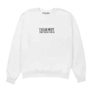 Taylor Swift The Eras Tour White Crewneck