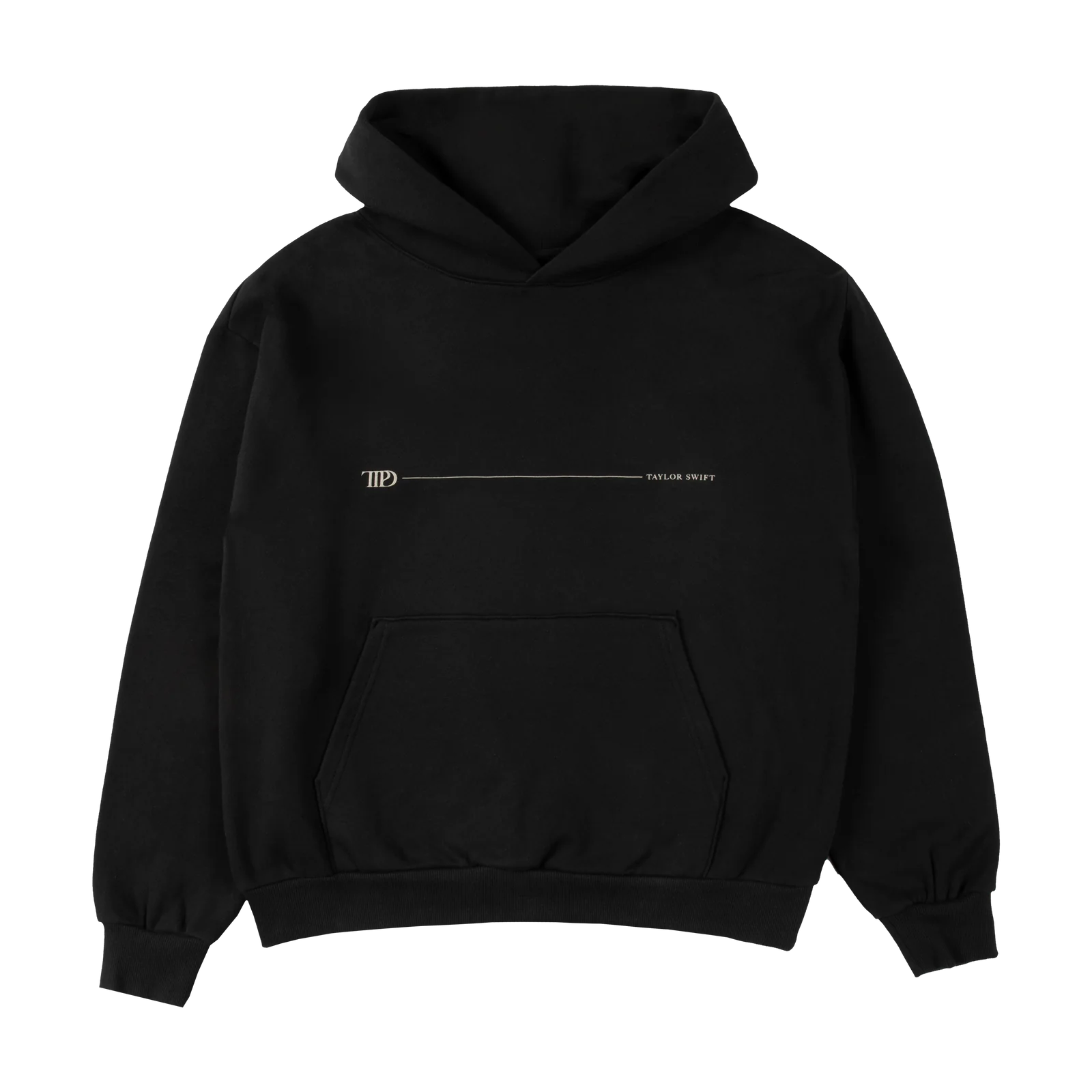 The Tortured Poets Department Black Hoodie