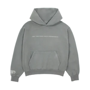 The Tortured Poets Department Gray Hoodie