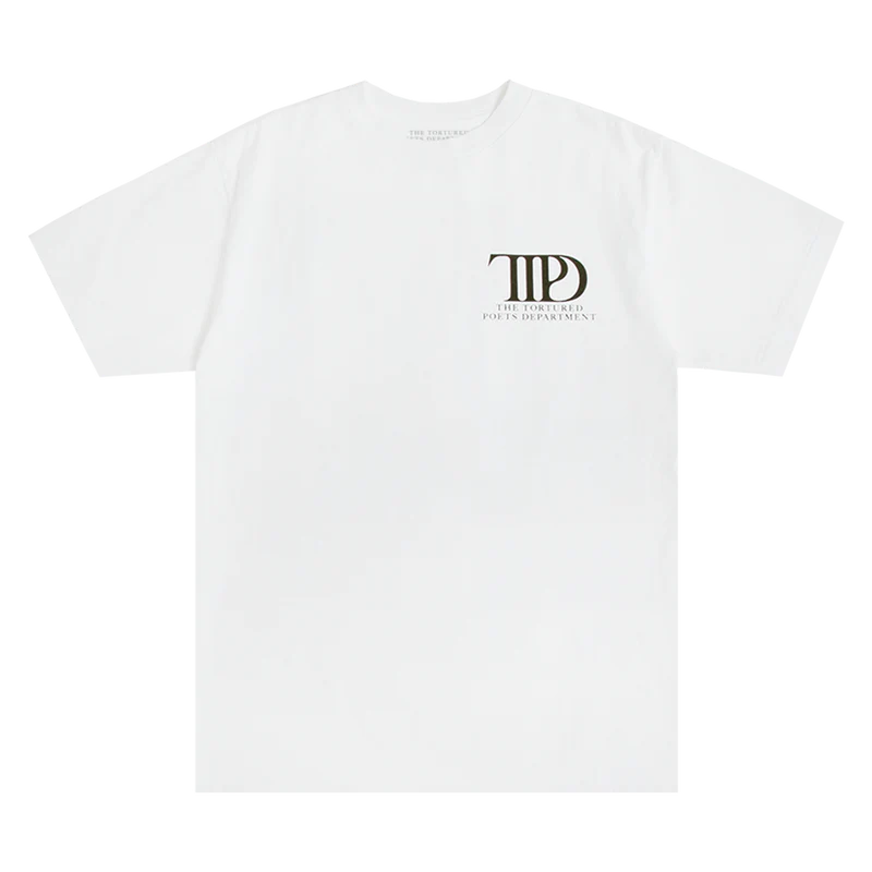 The Tortured Poets Department White T-Shirt