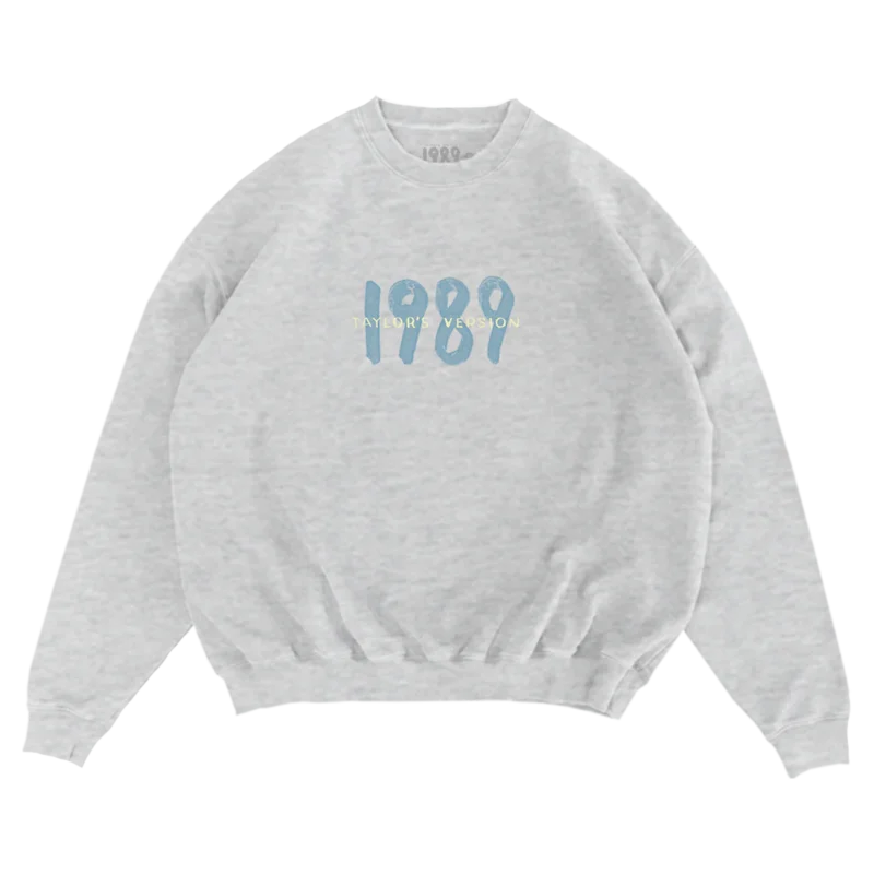 Heather Gray 1989 (Taylor's Version) Crewneck