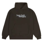 Taylor Swift Midnights Living In A Dream Brown Hoodie