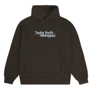 Taylor Swift Midnights Living In A Dream Brown Hoodie