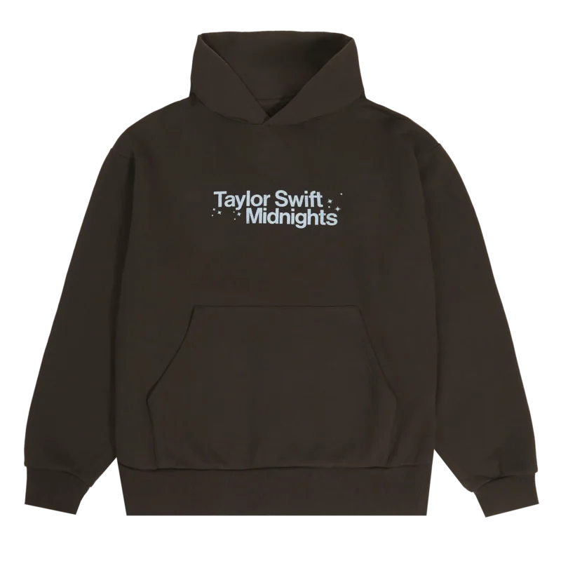 Taylor Swift Midnights Living In A Dream Brown Hoodie