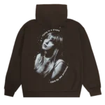 Taylor Swift Midnights Living In A Dream Brown Hoodie back